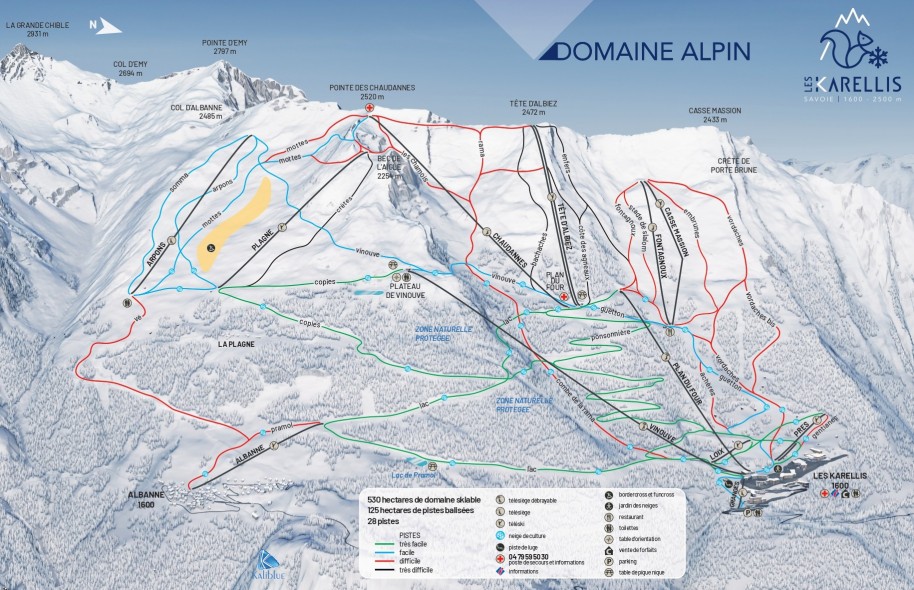 Plan Domaine Alpin