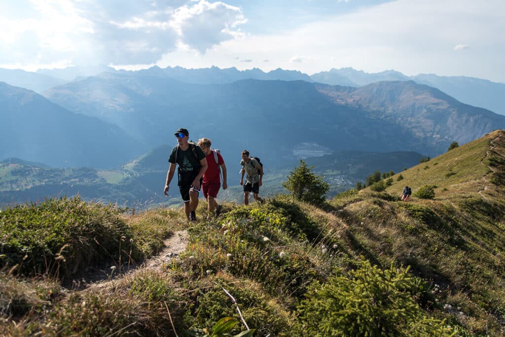 Randonnée en montagne aux Karellis